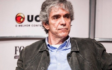 O jornalista Mauricio Stycer em sabatina de candidato a prefeito de São Paulo em 2012 - Leonardo Soares/UOL