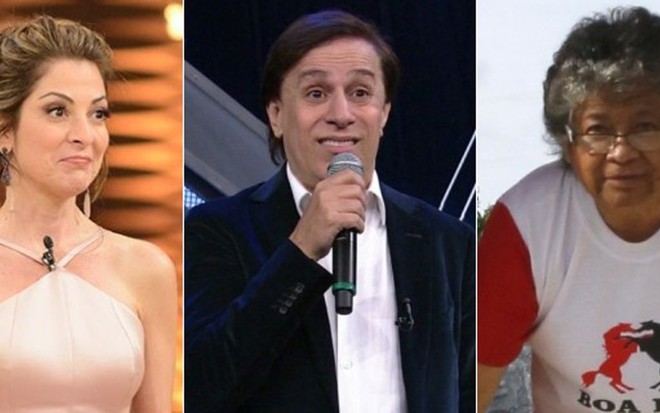 Ana Paula Padrão, Tom Cavalcante e Marlene Mattos: história de décadas apagada na web - Fotos: Divulgação/Reprodução/AgNews