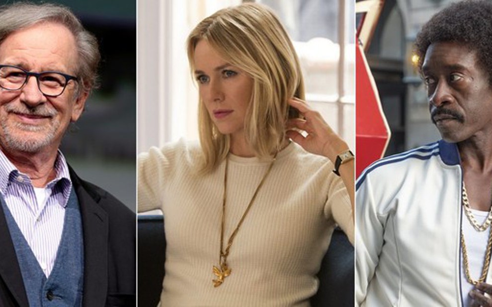 Steven Spielberg, Naomi Watts e Don Cheadle estão no plantel do Quibi, novo streaming do mercado - Divulgação/Netflix/Showtime