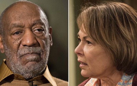 Os comediantes Bill Cosby e Roseane Barr; queridinhos nos Estados Unidos perdem prestígio - Divulgação/NMAA/ABC