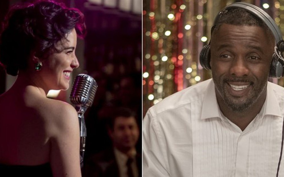 Fernanda Vasconcellos em Coisa Mais Linda e Idris Elba em Turn Up Charlie,: novas estreias da Netflix - Divulgação/Netflix