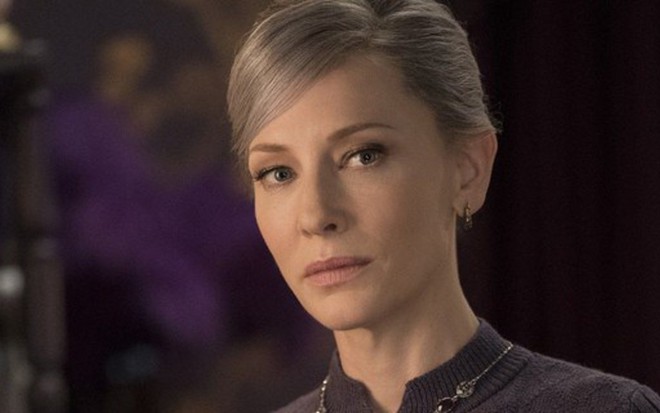 A atriz australina Cate Blanchett em cena do filme O Mistério do Relógio na Parede, lançado em 2018 - Divulgação/Universal Pictures
