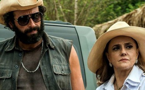 Rato (Cesar Ferrario) e Sophia (Marieta Severo) em cena da novela; capanga vai morrer - Reprodução/TV Globo