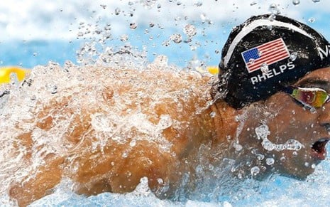 O nadador norte-americano Michael Phelps durante os Jogos Olímpicos do Rio, em 2016 - Divulgação/COI