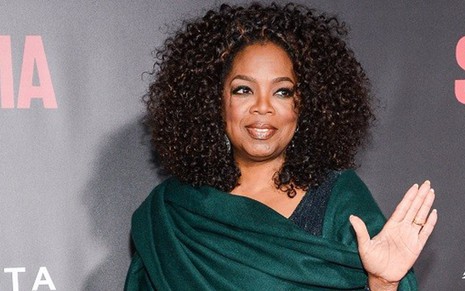 A apresentadora Oprah Winfrey em evento de lançamento do filme Selma, no qual ela atuou - Divulgação