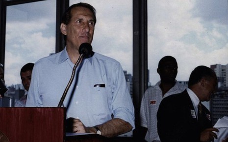 Orestes Quércia foi eleito governador de São Paulo em 1986, sem cobertura da Globo na votação - Divulgação/Governo de SP
