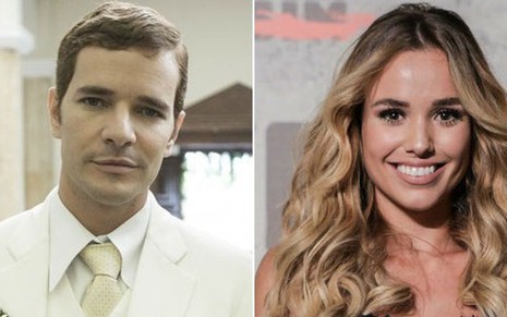 Vitor (Daniel de Oliveira) terá caso com Ive (Juliane Araújo) na novela das onze da Globo - Montagem/Divulgação/TV Globo