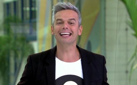 Otaviano Costa no Vídeo Show de ontem (18); programa não perde desde o dia 10 - Reprodução/TV Globo