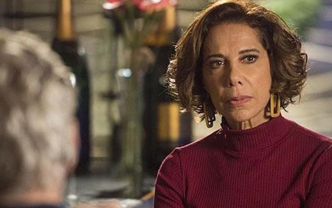Angela Vieira contracena com Reginaldo Faria; dondoca se apavorará na novela das sete - Reprodução/TV Globo
