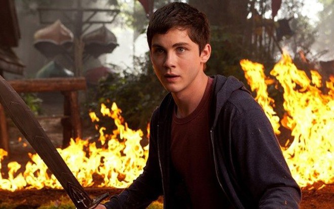 O ator Logan Lerman em cena do filme Percy Jackson e o Mar de Monstros  - Divulgação/20th Century Fox