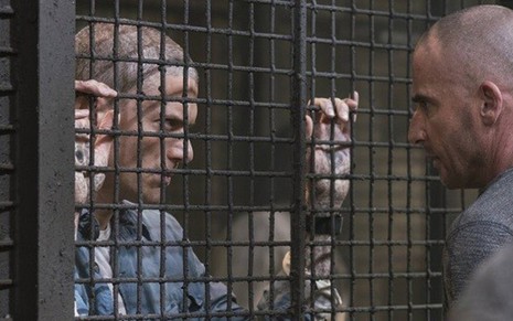 Wentworth Miller e Dominic Purcell na quinta temporada de Prison Break - Divulgação/Fox