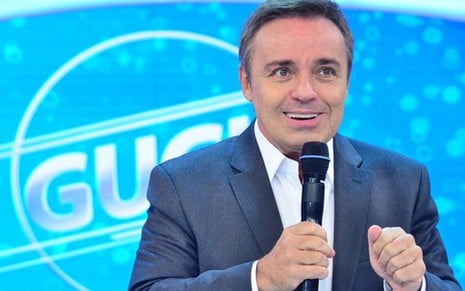 Gugu Liberato em seu programa na Record: emissora não o quer mais às quartas-feiras - Antonio Chahestian/RecordTV