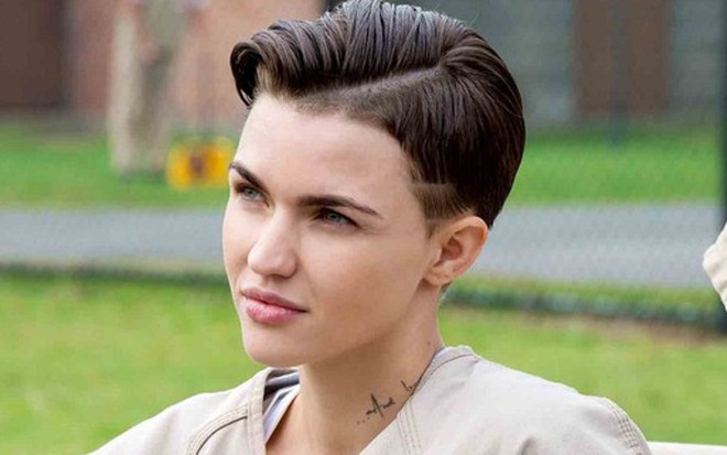 A atriz Ruby Rose em cena da terceira temporada de Orange Is the New Black - Divulgação/Netflix
