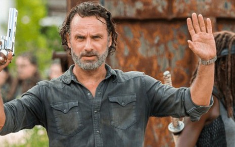 Andrew Lincoln deixou o elenco de The Walking Dead depois de nove temporadas no drama zumbi - Divulgação/AMC