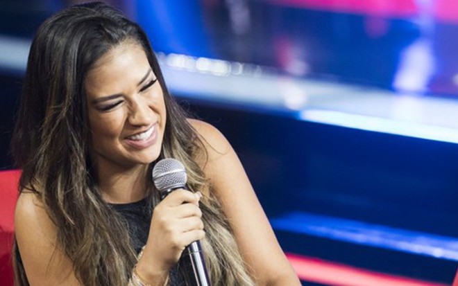 Simone, da dupla com Simaria, no The Voice Kids; cantora faltou ao casamento de Fabiola Gadelha - João Miguel Jr./TV Globo