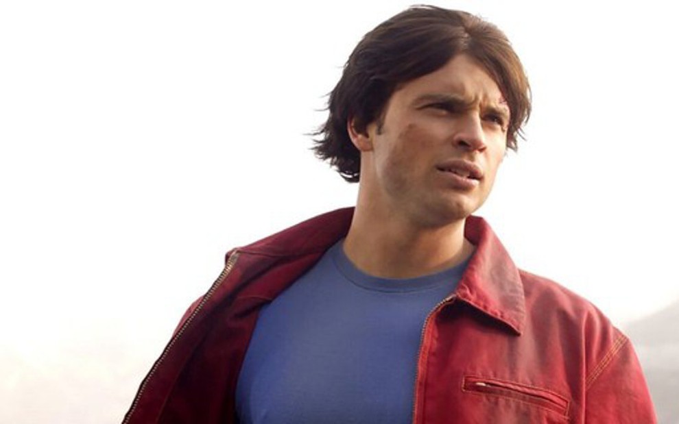 O ator Tom Welling em cena de Smallville; ele vai reviver o Superman em crosssover da DC