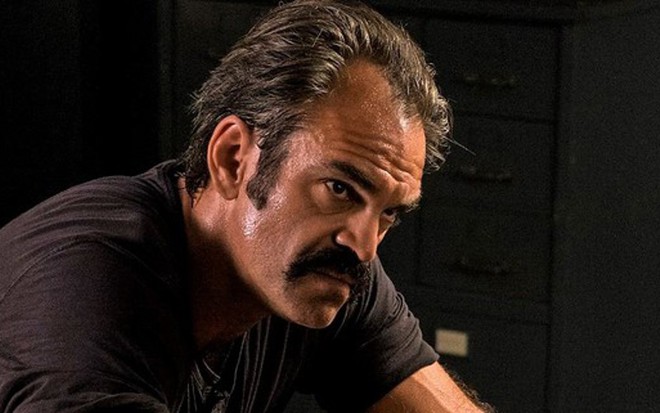Steven Ogg em The Walking Dead; ator ficou revoltado ao falar de pessoas que usam redes sociais para ofender - Divulgação/AMC