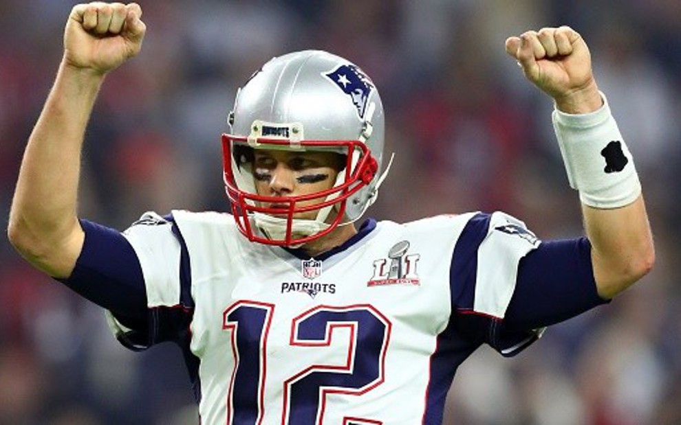 O quarterback Tom Brady durante o Super Bowl 51, a final da NFL realizada no ano passado - Divulgação/NFL