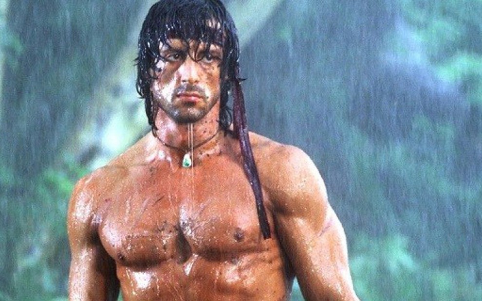 Sylvester Stallone em longa da franquia Rambo; ator deve reviver o veterano de guerra na TV - Divulgação/TriStar Pictures