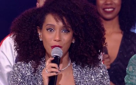 Taís Araujo substituiu Fernanda Lima no comando do reality show Popstar, na Globo - REPRODUÇÃO/GLOBO