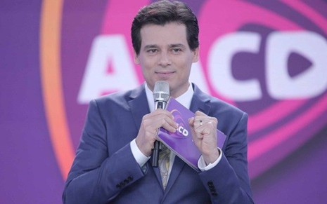 Celso Portiolli no último Teleton: apresentador teria programa de quatro horas aos sábados - Divulgação/SBT