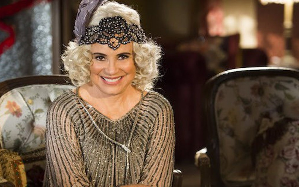 Regina Duarte interpreta a francesa madame Lucerne em Tempo de Amar, da Globo - João Miguel Jr/TV Globo