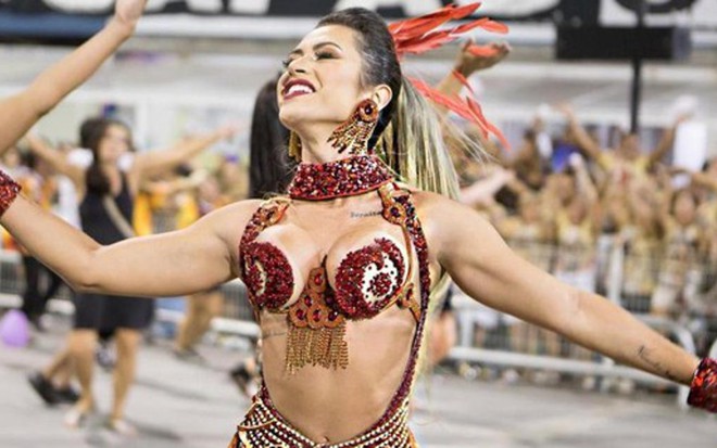 Thaís Guerra venceu o reality A Casa, da TV Record, em 2017; bailarina estreia no Carnaval de São Paulo - Fotos: Divulgação