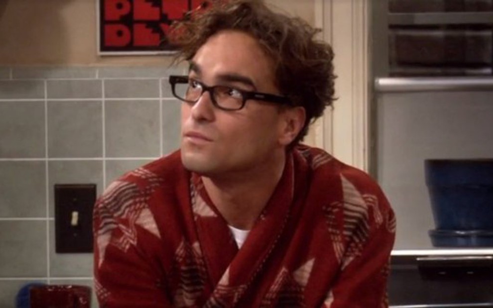 O ator Johnny Galecki no segundo episódio da primeira temporada de The Big Bang Theory - Reprodução/CBS