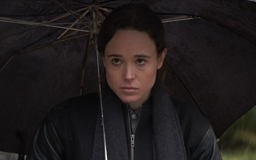 Ellen Page na primeira temporada de Umbrella Academy; a atriz canadense estará na nova temporada - Divulgação/Netflix