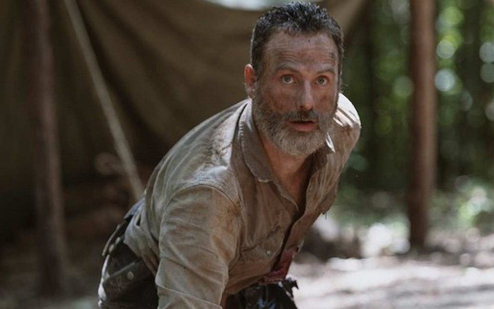 Andrew Lincoln em seu último episódio em The Walking Dead: despedida foi vista por 5,4 milhões - Divulgação/AMC