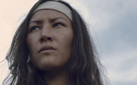 Eleanor Matsuura, novata em The Walking Dead, no sétimo episódio da nona temporada do drama zumbi - Divulgação/AMC
