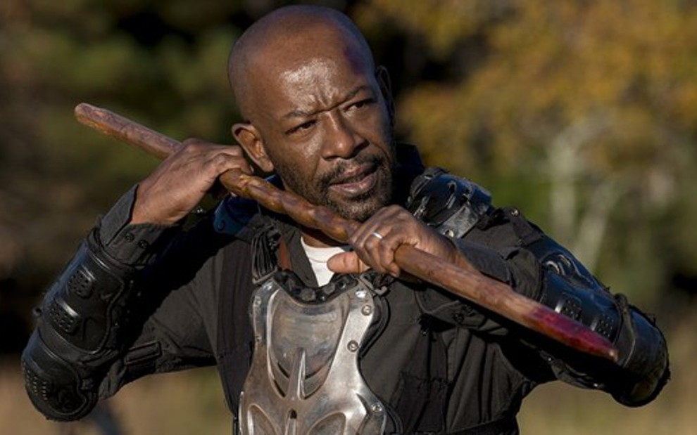 Lennie James no final da oitava temporada de Walking Dead; logo em seguida apareceu em Fear TWD - Divulgação/AMC
