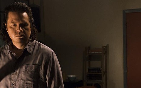 Josh McDermitt no 11º episódio da sétima temporada de Walking Dead, exibido ontem (26) - Divulgação/AMC
