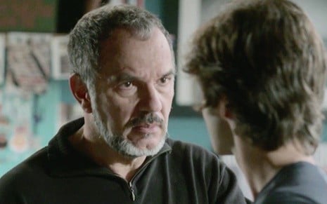 Humberto Martins (Germano) contracena com Daniel Blanco (Fabinho) em Totalmente Demais - Reprodução/TV Globo