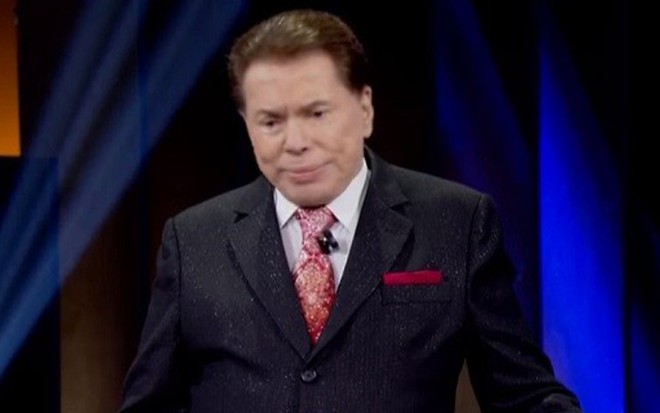 O apresentador Silvio Santos durante o Troféu Imprensa, exibido ontem (4) pelo SBT - Reprodução/SBT