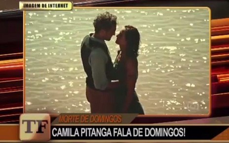 Imagem de Velho Chico usada pela RedeTV! para ilustrar entrevista de Camila Pitanga  - Reprodução/TV Globo