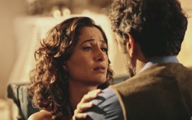 Camila Pitanga (Tereza) levará fora de Domingos Montagner (Santo) em Velho Chico, da Globo - Divulgação/TV Globo