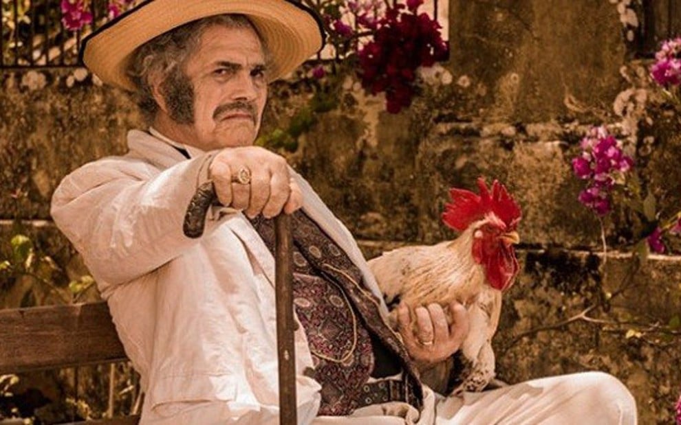 Tarcísio Meira em Velho Chico; coronel lembra personagem de Gabriel García Márquez - Reprodução/TV Globo