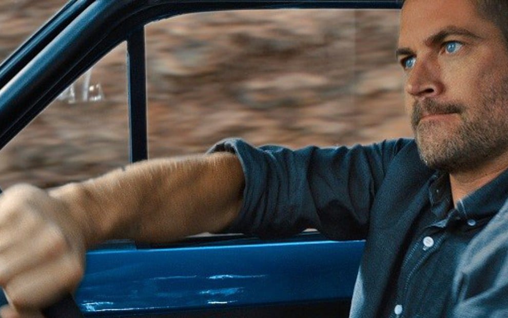O ator Paul Walker em cena do filme Velozes e Furiosos 6, lançado no ano de 2013 - Reprodução/Universal Pictures
