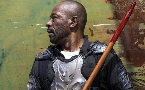O ator Lennie James, o Morgan, em cena da estreia da oitava temporada de Walking Dead - Divulgação/AMC
