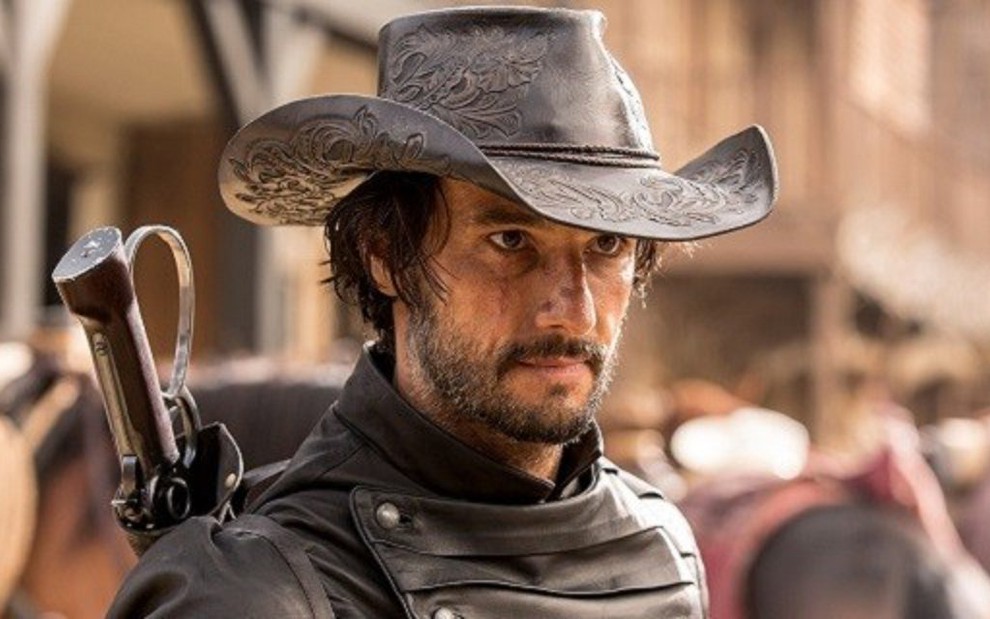 Rodrigo Santoro em Westworld; ator brasileiro será um pistoleiro em novo drama da HBO - Divulgação/HBO