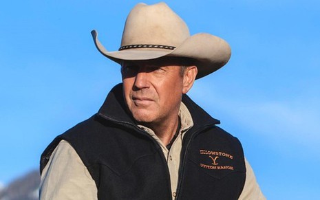 Kevin Costner na 1ª temporada de Yellowstone, atração que será exibida no Brasil pelo canal Paramount - Divulgação/Paramoun