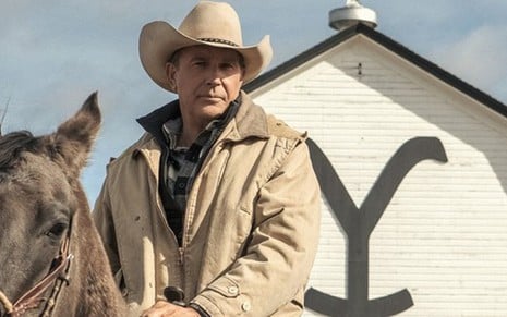 O ator Kevin Costner em cena da primeira temporada de Yellowstone; série ganha nova leva de episódios - Imagens: Divulgação/Paramount Network
