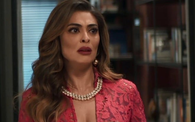 Maria da Paz (Juliana Paes) ficará irada com Josiane (Agatha Moreira) e dará um corretivo na filha - Reprodução/Globo