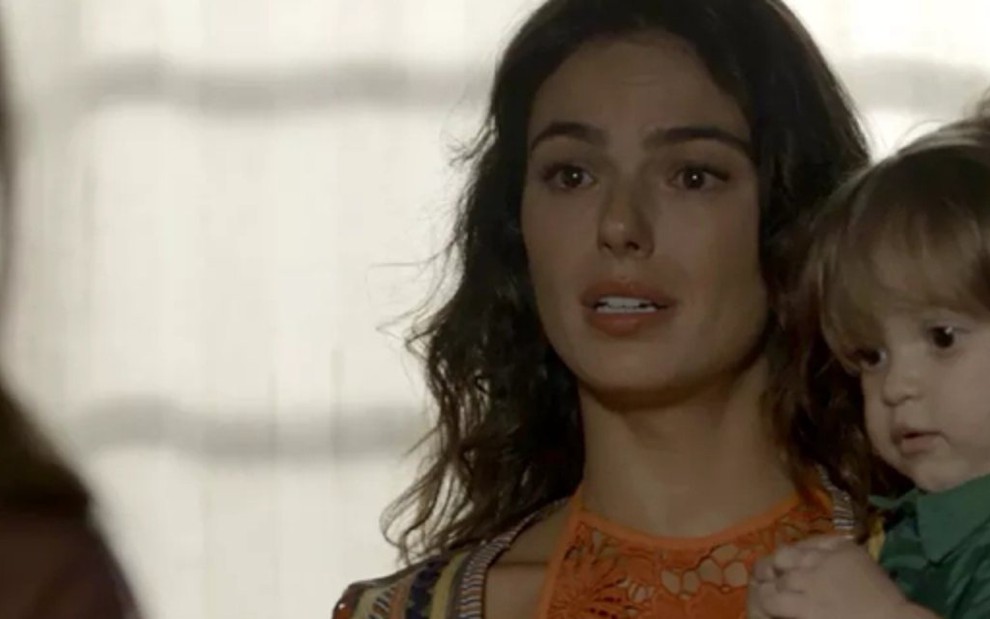 Isis Valverde (Ritinha) e Lorenzo Souza (Ruyzinho) em cena de A Força do Querer, da Globo - Reprodução/TV Globo