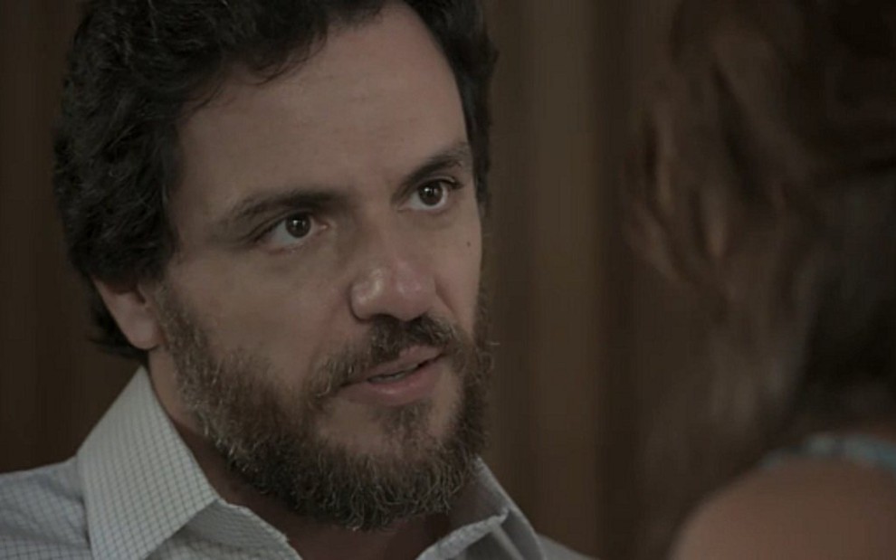 Rodrigo Lombardi (Caio) em A Força do Querer; advogado pedirá para reatar com Bibi - Reprodução/TV Globo