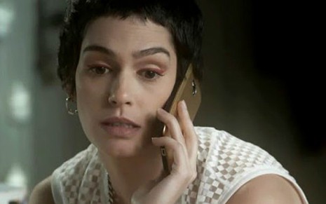 A atriz Maria Flor interpreta a personagem Flavia na novela das nove A Lei do Amor, da Globo - Reprodução/Globo