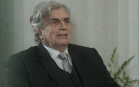 Tarcísio Meira (Fausto) em A Lei do Amor; morte do personagem terá toque de fantasia - Reprodução/TV Globo