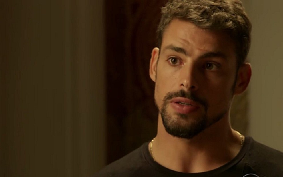 Cauã Reymond (Juliano) em cena de A Regra do Jogo, novela das nove da Globo - Reprodução/TV Globo