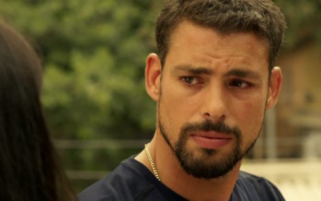 Cauã Reymond (Juliano) em cena de A Regra do Jogo, novela das nove da Globo - Reprodução/TV Globo